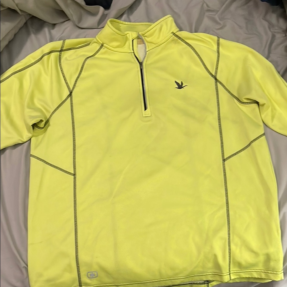 OGIO Yellow Quarter-Zip Pullover